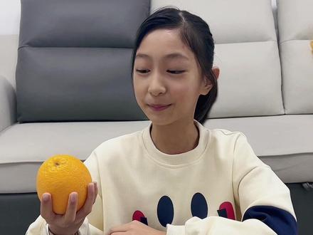 五感法描写橙子学会了吗#让孩子爱上读书