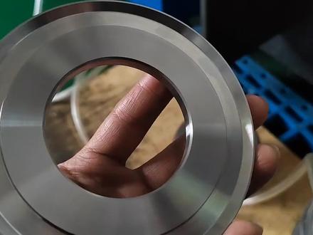 上市公司的产品,端面光洁度要求1.6!外表不得碰伤,要求真高! #数控车床加工