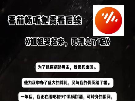 《姐姐哭起来,更漂亮了呢》#番茄畅听