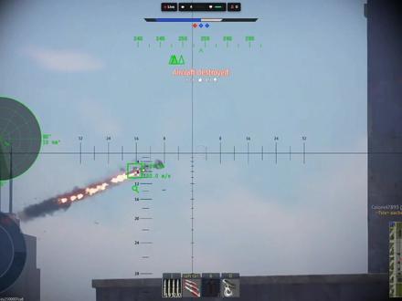 有这玩意在,全战场禁飞#战争雷霆 #steam游戏 #防空炮 #飞机