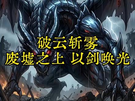 废墟里的火种:蝼蚁少年逆杀吞天巨兽。
#日系热血动漫 #复仇燃向 #热血战斗