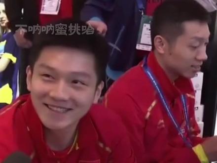 国乒喜剧人小胖,小嘴抹了蜜#樊振东 #国乒 #许昕