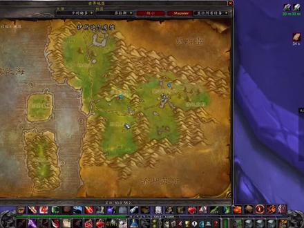 厄运东部落营地门盗贼采药路线#魔兽世界 #魔兽世界怀旧服