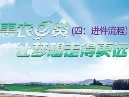 惠农E贷进件流程#借款#贷款#缺钱#银行贷款 #达快贷