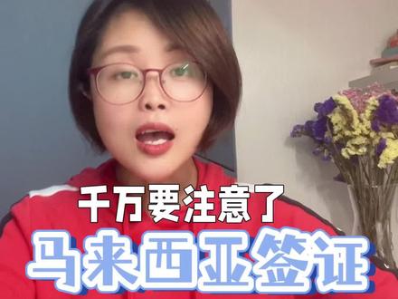 马来西亚签证避坑指南#签证 #出国旅游 #旅行推荐官 #出境游 #旅行