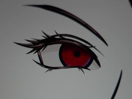 #鬼灭之刃 #黑死牟 画画过程,日常画画,#画画教程 #瞎画系列 。