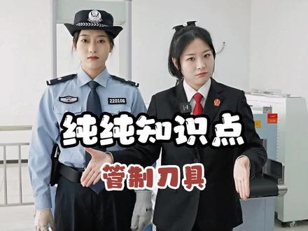 曾梦想仗剑走天涯,后来知道携带管制刀具违法! #法院 #冷知识 #曾梦想仗剑走天涯 #安检