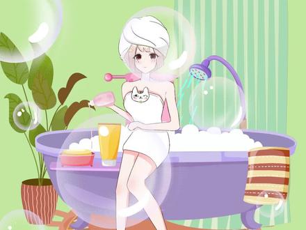 女生洗完澡为啥会变漂亮?#璀璨科学星 #星河知识计划