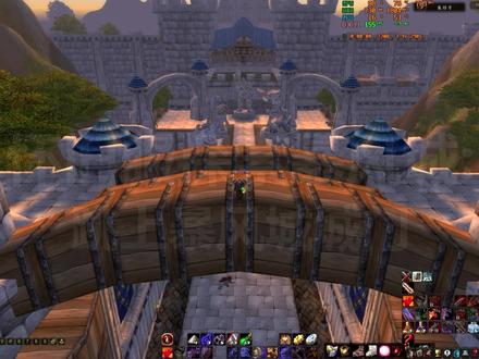 怀旧服探索暴风城:跳上暴风城城门