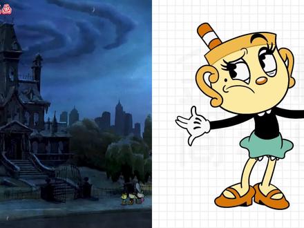 看动画学画画,茶杯头简笔画,抓鬼大队在鬼屋城堡遇险 #茶杯头 #精彩片段 #画画 #动漫 #二次元 #儿童动画