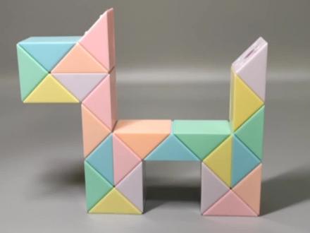 #魔尺 #魔尺教程 #益智玩具 #提升专注力 24段魔尺 小狗🐕教程@魔玩魔方 @魔玩益智