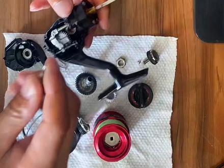 禧玛诺Sienna塞纳沙沙声,主轴更换,单向轴承安装,新手拆卸问题#纺车轮 #路亚