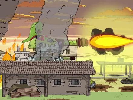 坦克世界动画:KV44不敌德国军队坦克 #动画解说 #儿童动画 #动漫解说