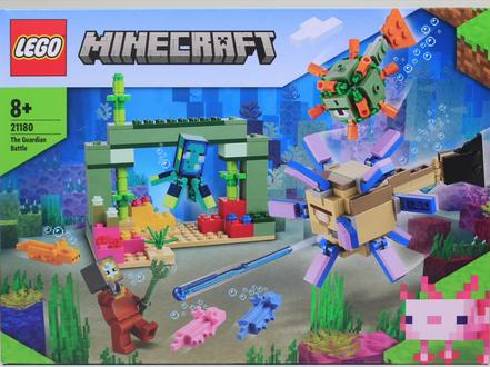 定格动画搭建乐高我的世界守卫者大战#乐高 #我的世界