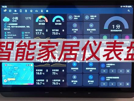 智能家居 #仪表盘 #媒体控制 #平板电脑 #ipad