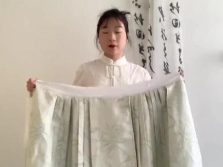 马面裙的正确穿法 ✅