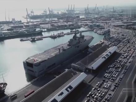 法国西北风级两栖攻击舰有多强?全能远洋投送核心,攻防兼备适配多任务,轻型航母级战力太顶了!#军事大讲堂 #西北风级两栖攻击舰 #武器装备鉴赏