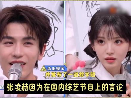 张凌赫三句话引来东南亚网友的“讨伐” #张凌赫道歉