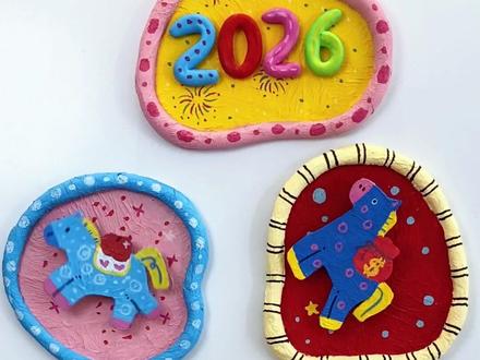 新年转转小福马|亲子手工 马年赴新程,和娃手作转转小福马🐎,把 “马上有福”“马到成功” 的好彩头,一笔一画融进年味里!#手工diy #新年装饰画 #亲子手工 #家庭美育 #画画