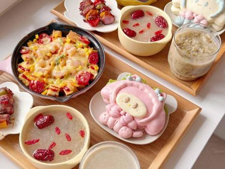 小朋友的早餐 荷叶夹+吐司披萨#早餐