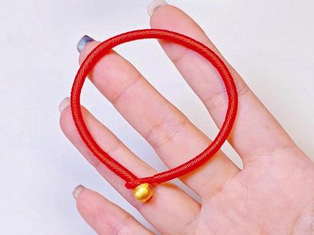 不打结也能编!新春圆满红手绳教程来啦 #编绳教程 #纯手工编绳 #红手绳 #手工diy #创意编绳