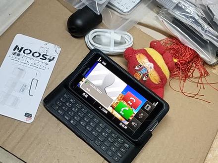诺基亚N8加上全键鼠|就成了诺基亚E7 #古董手机 #诺基亚