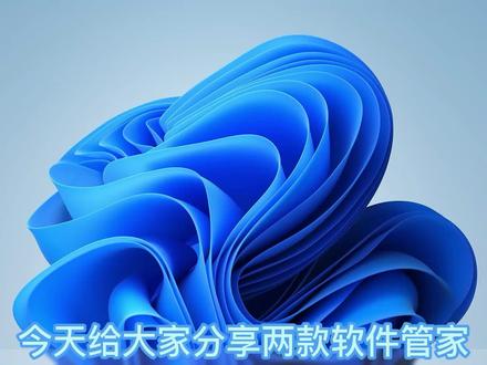 分享两款软件管家
