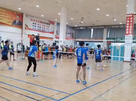 精彩6人制气排球决赛