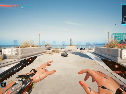 #赛博朋克2077 #赛博朋克边缘跑手 重锤那老小子最近有点惨,所以我还是表演个安威斯坦加螳螂刀砍赛博疯子吧#游戏日常分享