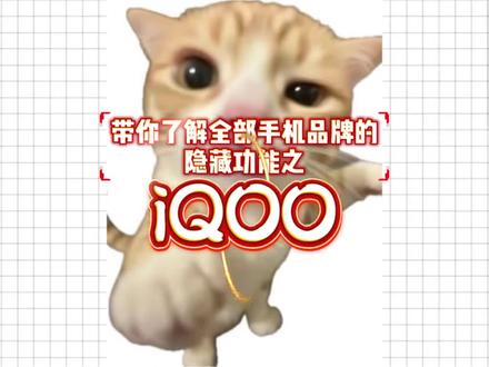带你了解全部手机品牌隐藏功能之 iQOO#拍机堂淘机 #二手机 #拍机堂旅拍手机推荐#二手机干货