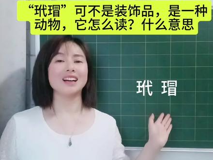 “玳瑁”可不是装饰品,是一种动物,它怎么读?它可不简单#每天跟我涨知识 #每天学习一点点 #知识分享