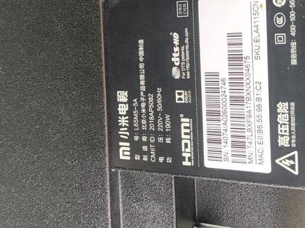 小米L65M5-5A更换背光灯条。#小米电视