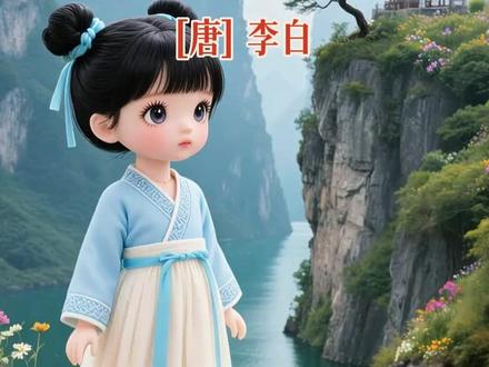 《望天门山》李白笔下的壮丽奇景 #启蒙早教 #诗词 #国学文化 #儿童动画 #语文
《望天门山》是唐代大诗人李白的诗作。此诗描写了诗人舟行江中顺流而下远望天门山的情景:前两句用铺叙的方法,描写天门山的雄奇壮观和江水浩荡奔流的气势;后两句描绘出从两岸青山夹缝中望过去的远景,显示了一种动态美。全诗通过对天门山景象的描述,赞美了大自然的神奇壮丽,表达了作者初出巴蜀时乐观豪迈的感情,展示了作者自由洒脱、无拘无束的精神风貌。作品意境开阔,气象雄伟,动静虚实,相映成趣,并能化静为动,化动为静,表现出一种新鲜的意趣。
作品原文
天门中断楚江开,碧水东流至此回。
两岸青山相对出,孤帆一片日边来。
词句注释
⑴天门山:位于今安徽省境内的长江两岸,东为东梁山(又称博望山),西为西梁山(又称梁山)。两山隔江对峙,形同天设的门户,天门由此得名。《江南通志》记云:“两山石状晓岩,东西相向,横夹大江,对峙如门。俗呼梁山曰西梁山,呼博望山曰东梁山,总谓之天门山。”
⑵中断:江水从中间隔断两山。楚江:长江流经旧楚地的一段。天门山一带在战国时期属楚国,故流经此地的长江称楚江。开:劈开,断开。
⑶至此回:意为东流的江水在这转向北流。至此,一作“直北”,一作“至北”。回,回漩,回转。指这一段江水由于地势险峻方向有所改变,并更加汹涌。
⑷两岸青山:分别指东梁山和西梁山。出:突出,出现。
⑸日边来:指孤舟从天水相接处的远方驶来,远远望去,仿佛来自日边。
白话译文
天门山从中间断裂是楚江把它冲开,碧水向东浩然奔流到这里折回。
两岸高耸的青山隔着长江相峙而立,江面上一叶孤舟像从日边驶来。
创作背景
据安旗编著的《李白全集编年注释》、郁贤皓编著的《李白选集》和管士光编著的《李白诗集新注》,《望天门山》当是唐玄宗开元十三年(725)春夏之交,二十五岁的李白初出巴蜀,乘船赴江东经当涂(今属安徽)途中初次经过天门山所作。