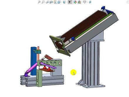 连杆取料机构设计,高速取料稳定好用,如何绘制连杆原理图? #机械设计 #机械动画 #自动化设备 #机械加工