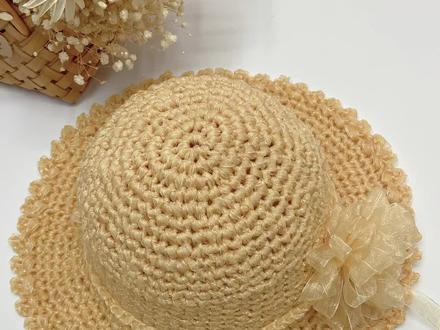 夏款遮阳帽教程来了#爱手工爱生活 #帽子控小姐姐