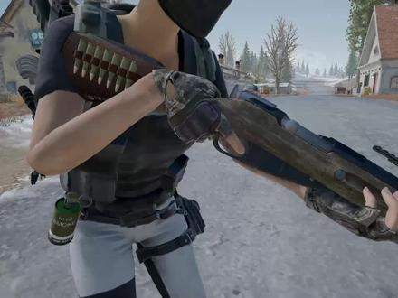 吃鸡小讲堂:莫辛纳甘内部是什么样子?透视进去,发现模型太粗糙