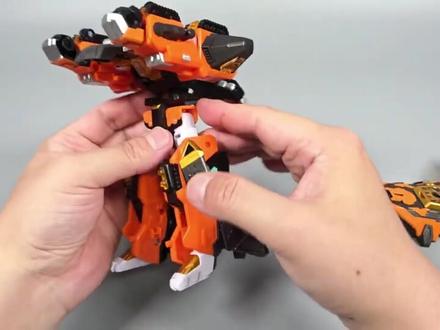 迷你特工队全新八合一变形恐龙机器人玩具!