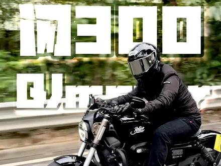 你们喜欢小清新还是暗黑风的闪300?#机车 #qjmotor #闪300 #汽车人共创计划