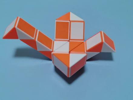 #百变魔尺 解说24段魔尺变千纸鹤