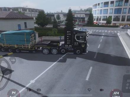 #欧洲卡车模拟器3 每天都沉迷于开大车拉大件#爆款手游 #摸摸鱼 #汽车游戏 #模拟游戏 @抖音小助手 @DOU+小助手