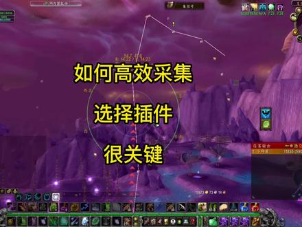 如何高效采集,插件选择很关键 #采集 #魔兽世界 #插件 #游戏梦想家寻宝季