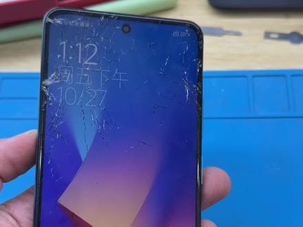 红米note11换外屏全过程#手机维修 #项城修手机 #红米note11