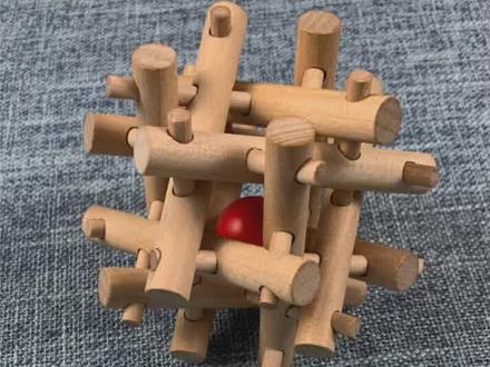 姐妹同心,其利断金#十二姐妹 #鲁班锁 #玩具