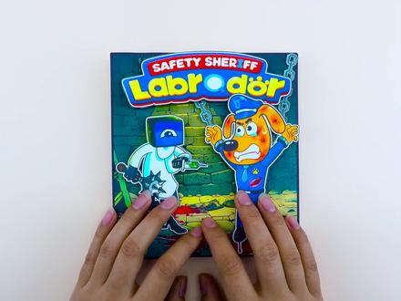 #拉布拉多警长安静书#手工自制#内容启发搜索