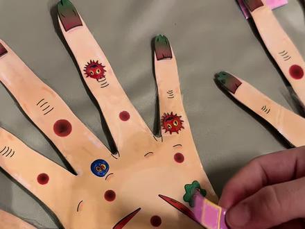 沉浸式磨指甲#安静书 #安静书制作 #手工 #豆豆本 #安静书教程