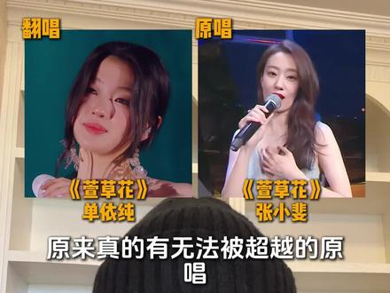 《萱草花》两个版本,原唱和翻唱你更喜欢哪一个?#单依纯 #张小斐 #萱草花