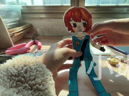 教程喵(纯废话)#可动纸片人 #幻影忍者#幻影忍者杰 #教程 #可动纸片人教程