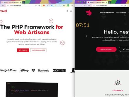 Nest.js 要开撸了,laravel先告一段落 #web前端 #nest.js #nodejs教程