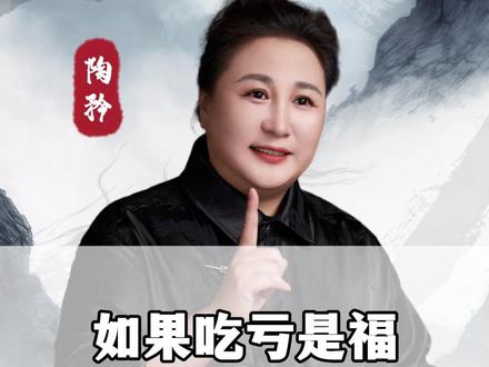 如果吃亏是福那我祝你福如东海!#陶矜 #吃亏是福