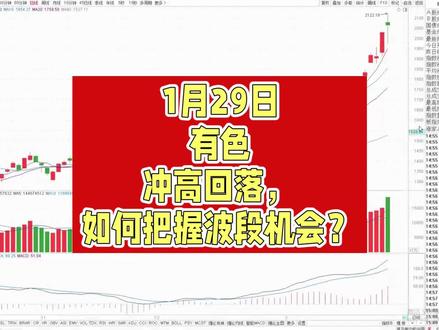 1月29日有色冲高回落,如何把握波段机会?